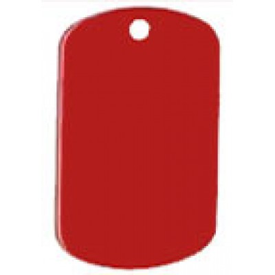 Dog Tag, 29x50mm, .8mm, Anodized Aluminum