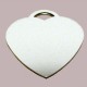 Color heart, 36x38mm, white-front, stainless-steel back