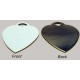 Color heart, 36x38mm, white-front, stainless-steel back
