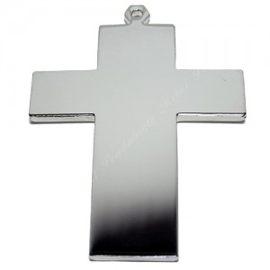 Cross, 38x54mm, nickel-plated (1-pc) Cross, 38x54mm, nickel-plated (1-pc)