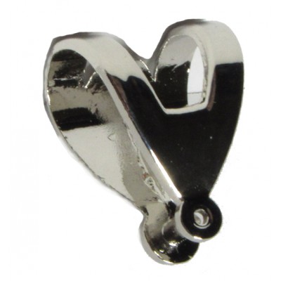 (25-PC pack) Cubic Hook 16x20mm, nickel-plated (L)