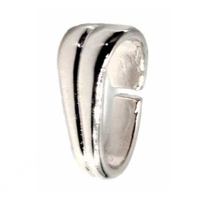 (25-PC pack) Styled-Hook, 3mm X 8mm, nickel-plated (S)