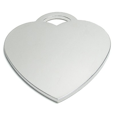 Color Heart, arch-style,36x38mm, nickel-plated Color Heart, arch-style,36x38mm, nickel-plated