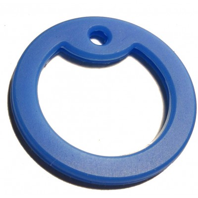 (25-PC pack) Silicone dog tag guard for 29x50 dog tag, Blue (25-PC pack) Silicone dog tag guard for 29x50 dog tag, Blue