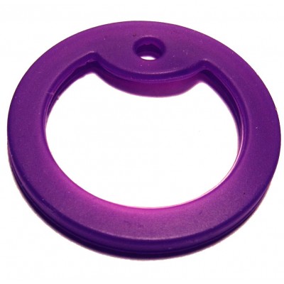 (25-PC pack) Silicone dog tag guard for 29x50 dog tag, Purple (25-PC pack) Silicone dog tag guard for 29x50 dog tag, Purple